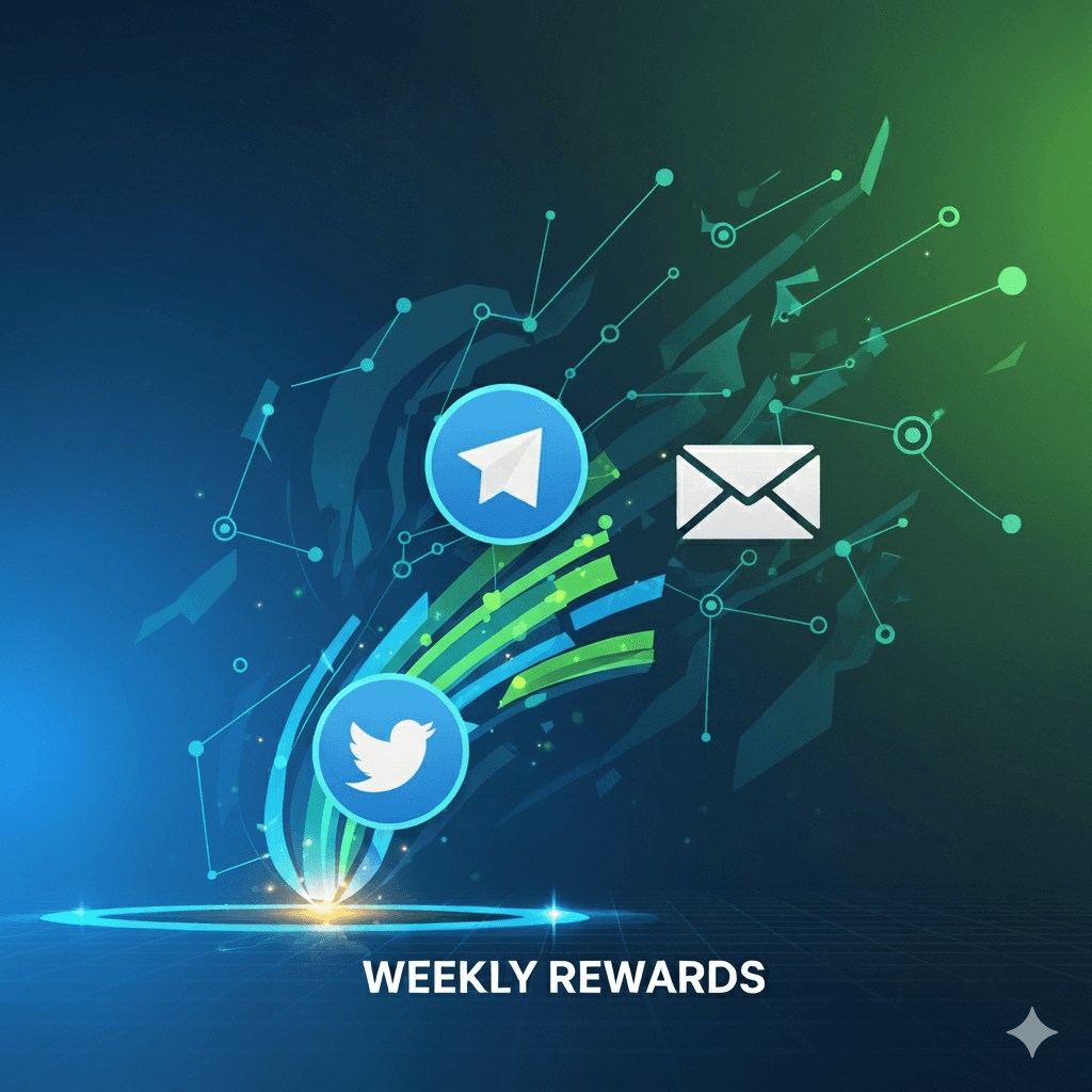 New Announcements Hub, Telegram Group & Weekly Reward Emails